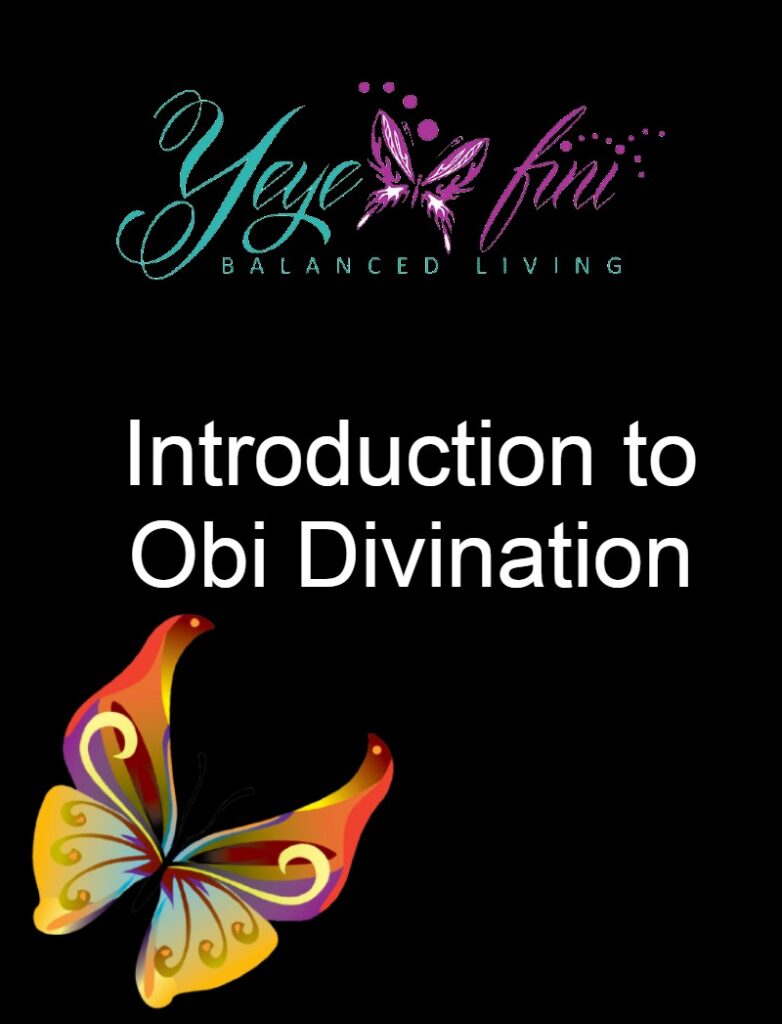 Introduction to Obi Divination Class | Yeyefini