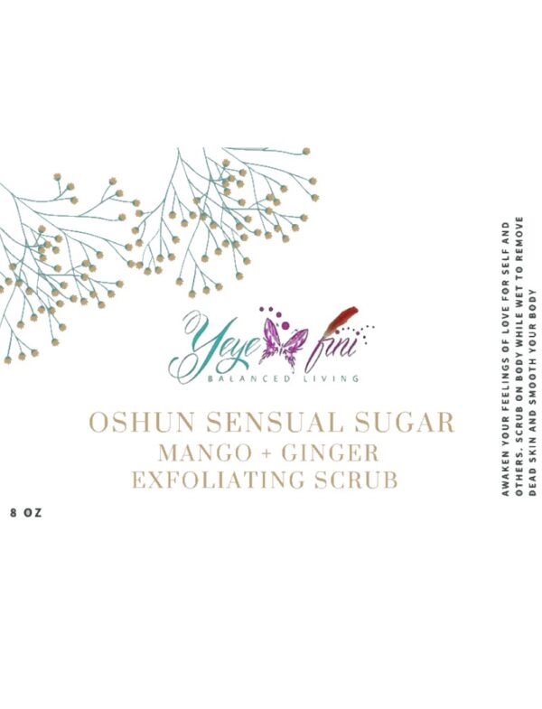 Oshun Sensual Mango Ginger Scrub