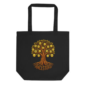 African Spirituality Ancestors Tree Eco Tote Bag