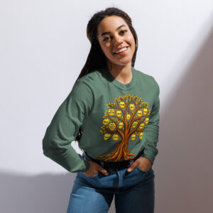 African Spirituality Ancestors Tree Long Sleeve - Unisex Light Colors